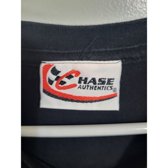 Chase Authentics Dale Earnhardt #3 INTIMIDATOR NASCAR Racing T Shirt Front Back - Picture 3 of 10